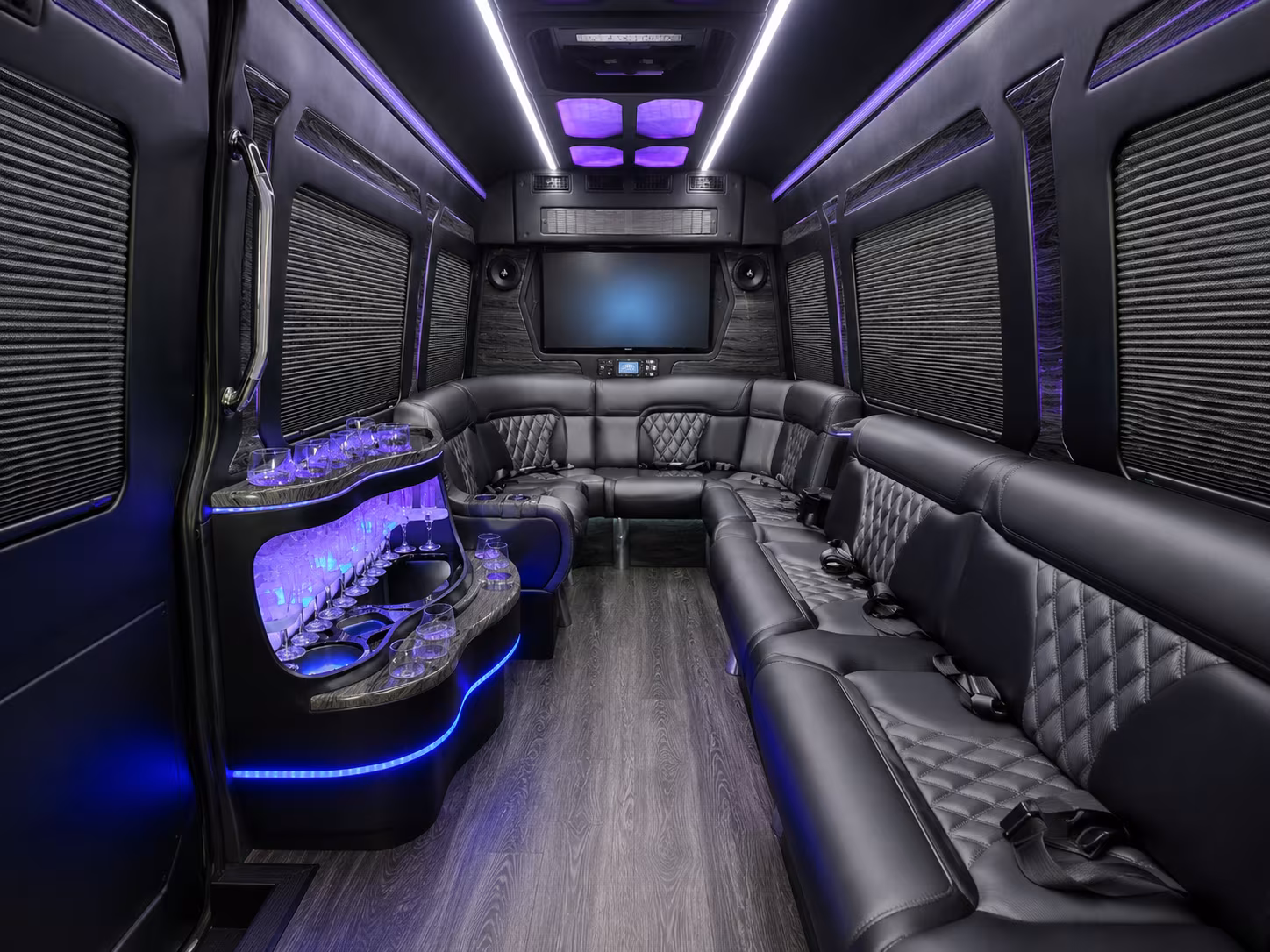 a temporary employee shuttle is easy to book for parking lot closures and construction