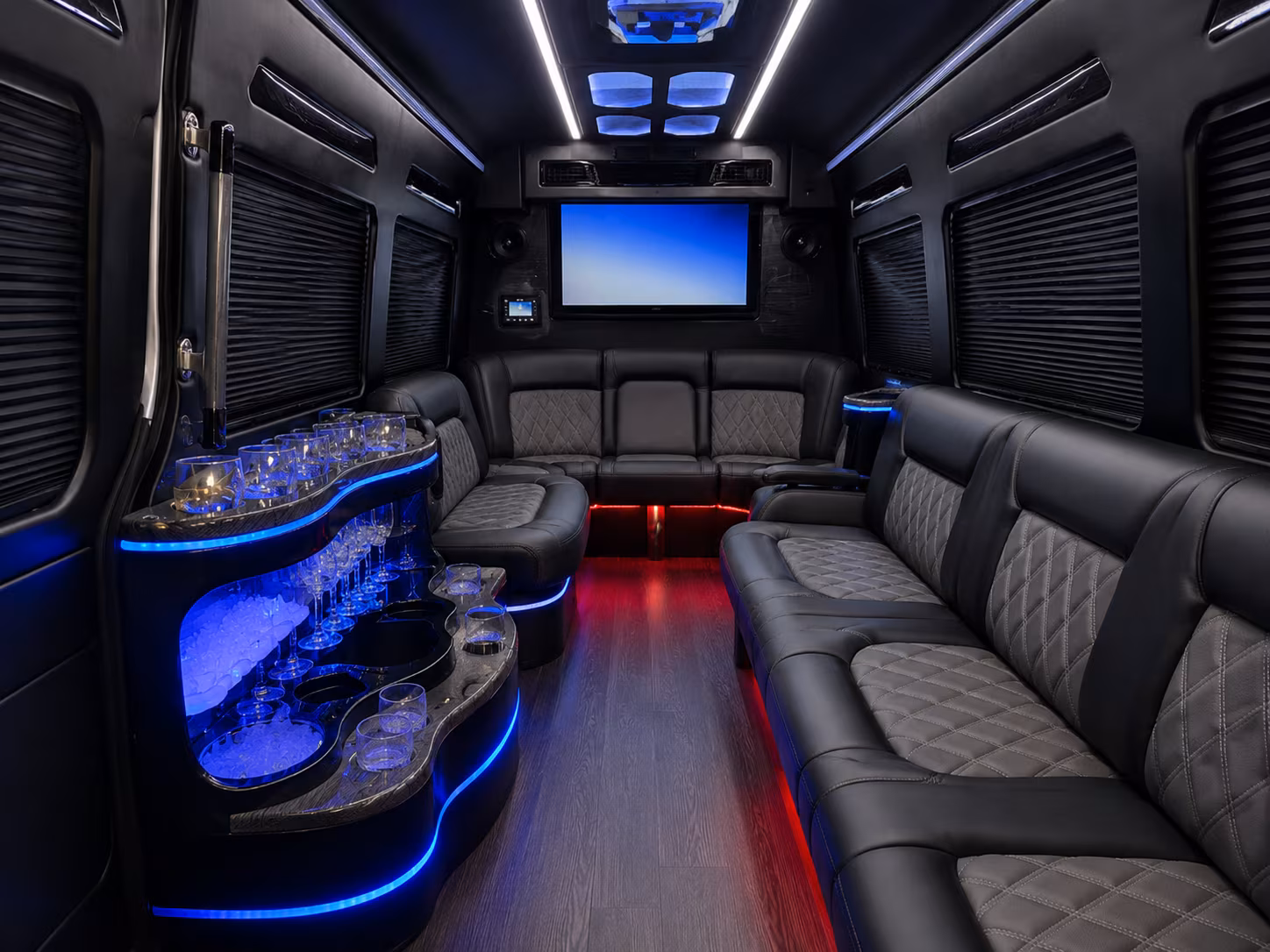 cherry hill private event transportation onboard seating
